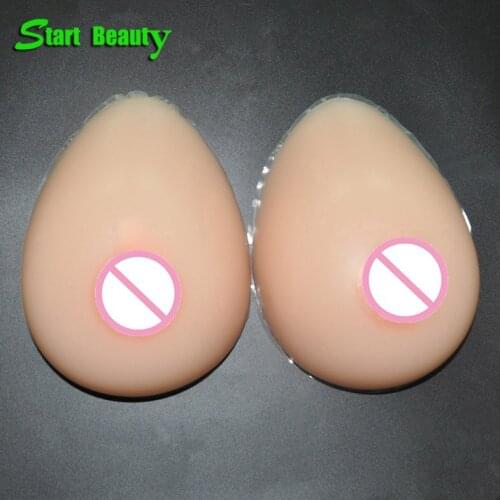 500g/pair A Cup False breast Artificial Breasts Silicone Breast Forms Fake boobs realistic silicone breast forms drag queen