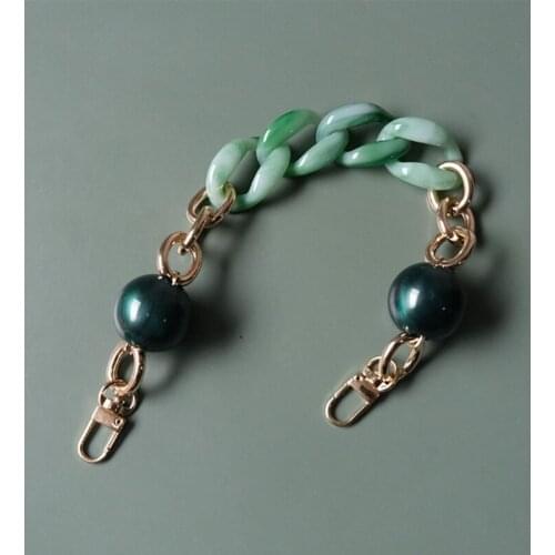 63HC Fashion Woman Handbag Accessory Parts Round Chain Detachable Replacement Strap