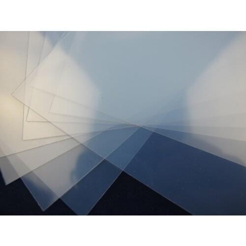 A4 size inkjet film material with milky color for dye printer