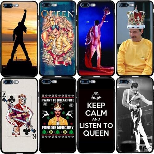 Phone Case for Xiaomi Redmi Note 10 9 9S 9A 8 8T 7 6 7A 6A 5A 5 A1 A2 A3 Pro Max Plus Lite Freddie Mercury Queen
