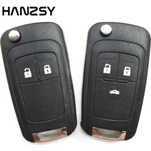 2 3 4 5 Buttons Remote key Case For OPEL Insignia Zafira C 2012 2013 2011 2009 2010 Chevrolet cruze Car Flip Folding key Cover