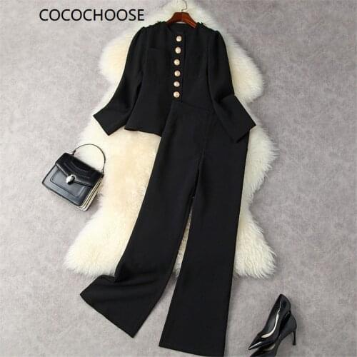 Женские брючные костюмы с пиджаком Cocochoose China At AliExpress
