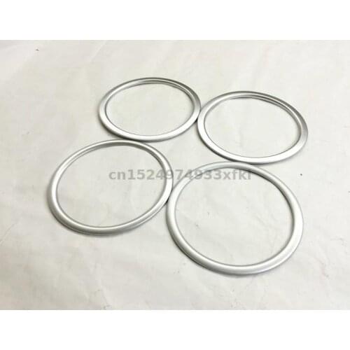 For Nissan QASHQAI 2016-2020 High-quality ABS Chrome Car Speaker Cover Door Bottom Audio Sound Frame Case Accessories