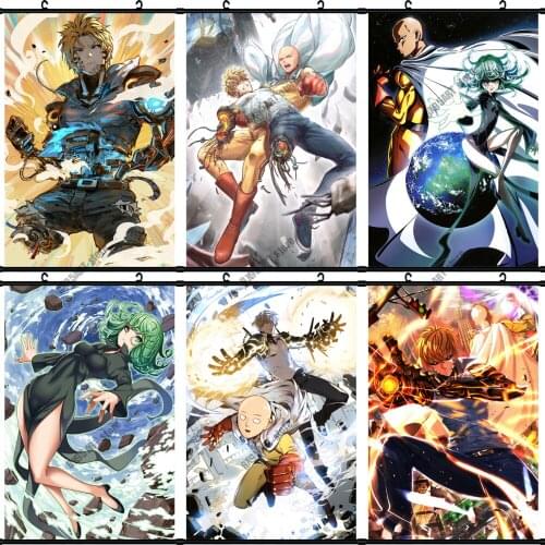 ONE PUNCH-MAN Canvas Painting Wall Art Anime Posters and Prints Room Decoration Wall Decor Pictures for Living Room Decor