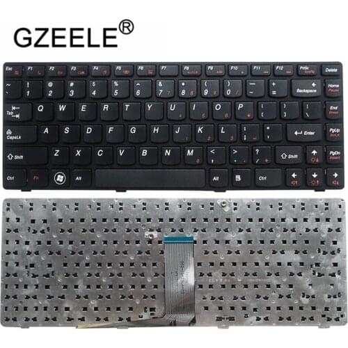GZEELE laptop accessories US New English Replace laptop keyboard For Lenovo Z470 AM Z470AT Z470AX Z470K Z470G Z475 Z370