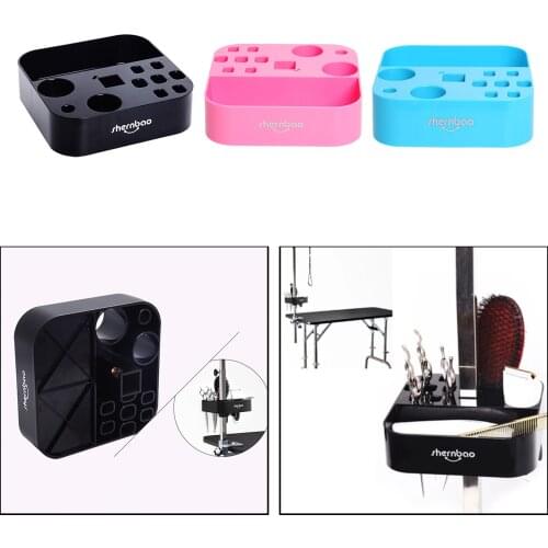 Pet Groomer Storage Box On the bracket Case Pet Hairdressing Clips Organizer