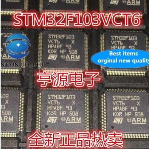 2PCS STM32F103VCT6 GD32F103VCT6 32-bit microcontrollers LQFP100 in stock 100% new and original