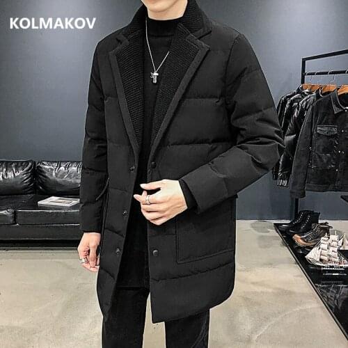 2021 new arrival winter jacket high quality 90% white duck down jackets men,fashion warm thicked parkas coat,full size M-5XL