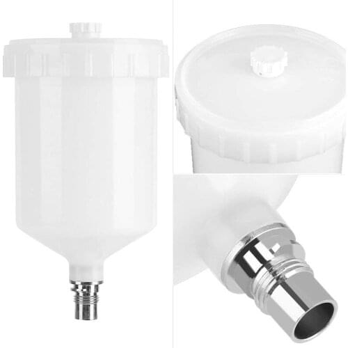 600Ml Plastic Hvlp Paint Cup Pot For Sata Sprayer Cup Connector Paint Sprayer