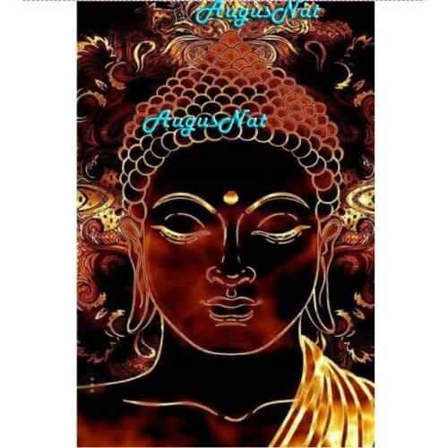 Religion diamond painting cross stitch buddha full drill diamond dotz 5d diy mosaic pictures religious wall art decor craft gift