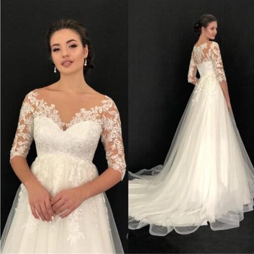 Sexy Strapless Europe Style Wedding Dress 2021 Crystal Beading Top Ball Gown Vintage Bride Dress Princess 2021