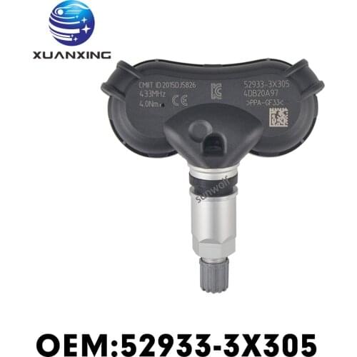 52933-3X305 Tire Pressure Sensor Monitoring System TPMS 433MHz For Elantra AD HD MD Elantra Kia Rio