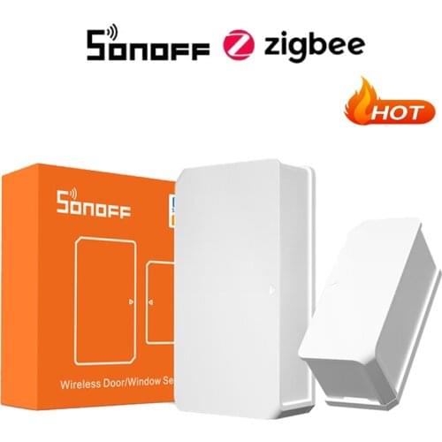SONOFF SNZB-04 ZigBee Smart DIY Window Door Sensor,Notification via eWeLink APP,Home Security,SONOFF ZBBridge Required