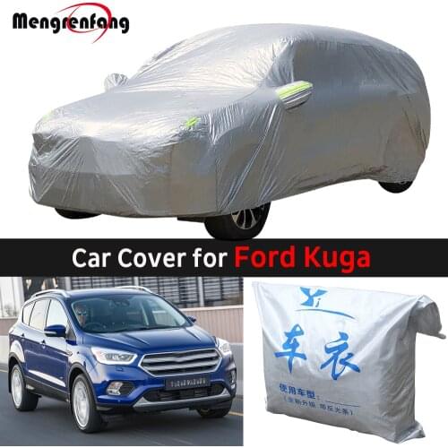 Outdoor Car Cover For Ford Kuga 2008-2021 SUV Anti UV Sun Rain Snow Fog Protection Cover Dustproof