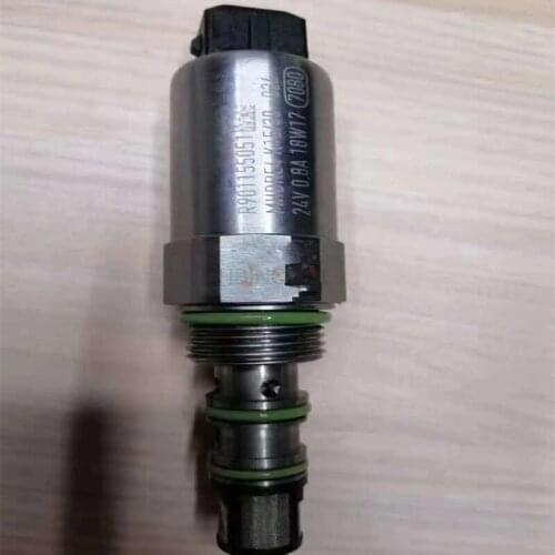 FOR Hyundai 180 Excavator Parts Solenoid Valve, Part Number R901155051 (Original) High Quality Excavator Parts Free Shipping