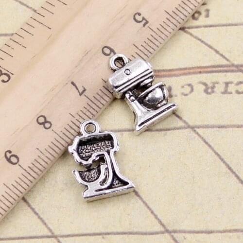 20pcs Charms Electric Kitchen Cook 16x20mm Tibetan Bronze Silver Color Pendants Antique Jewelry Making DIY Handmade Craft