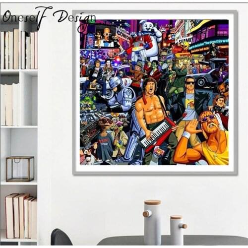 5D Diamond Painting Cartoon Music Club Diamond Embroidery Full Set DIY Diamond Mosaic Sale Beaded Embroidery Mothers Day Gift