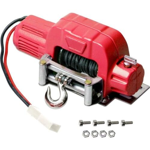 ​Automatic Winch Traction Control System For 1/10 TRX4 Defender Axial SCX10 D90 D110 RC Car Accessories Parts