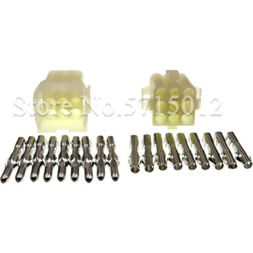 9 Hole Automotive Connectors Car Connector Female Male Wire Sockets