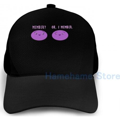 Fashion Member Berries Member Berry Southpark Fanart Print Basketball Cap men women Graphic print black Unisex adult hat