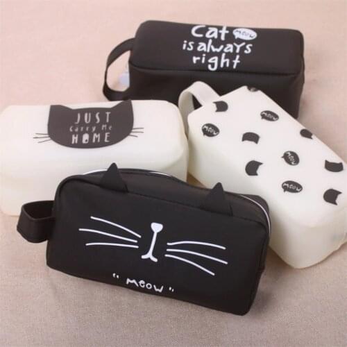 Super Big Pencil Case Silica Gel Cute School Supplies Bts Stationery Gift School Cute Pencil Box Pencilcase Pencil Bag