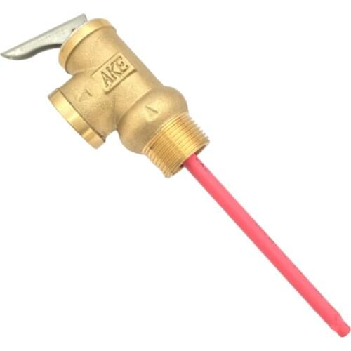 101/87PSI 194F WYA-20-90 0.4/0.5/0.6/0.7/0.8Mpa 90 TP Valve BSP3/4" Temperature and Pressure Relief Valve as TP Safety Valve 90C