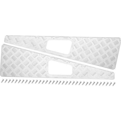 Metal skid plate For TRX4 Land Rover Defender cover, hood stainless steel decorative piece, Land Rover cover upgrade