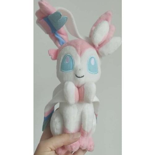 Sylveon Plush Doll Stuffed Plush Tomy 2015 Rare! Eevee
