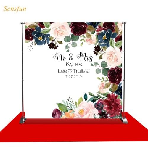 LEVOO new photo backdrop wedding watercolor romantic flower background nature photocall photo studio shoot prop