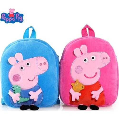 Плюшевые рюкзаки Peppa Pig China At AliExpress