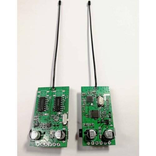 UHF Stereo Wireless Audio Transceiver Module Audio Transmitter Musical Instrument DIY