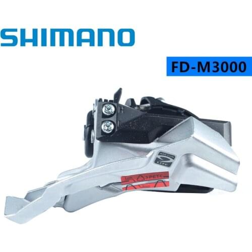 Shimano Acera M3000 3X9s Bike Bicycle Front Derailleur Top Swing Dual Pull 34.9mm