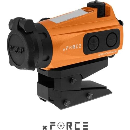 XFORCE XTSP Solar Red Dot Sight with ELE Adjustable slide Mount & Killflash / Kill Flash Buy One Get One FREE Offset Rail Mount
