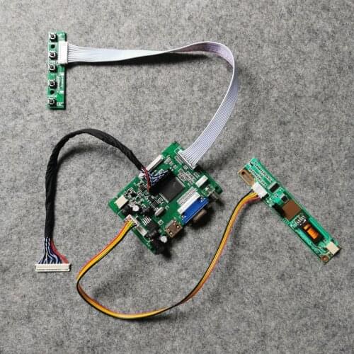 LCD screen For CLAA154WP04A/CLAA154WP05A/QD17TL02/QD14TL03 display controller board kit 1-CCFL 1440*900 30-Pin LVDS VGA+AV