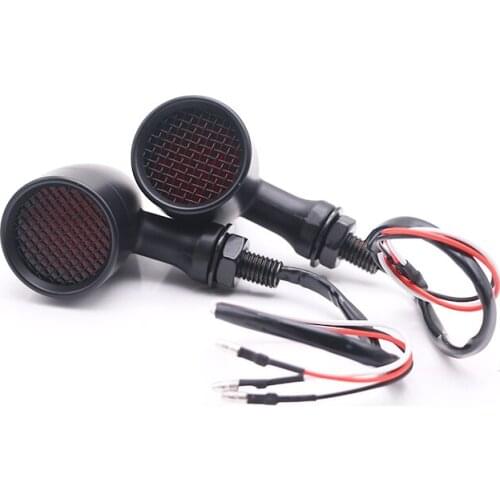 2x Motorcycle 20 LED Bullet Brake Stop Running Turn Signal Tail Light For Harley Honda Yamaha Suzuki Kawasaki ATV Scooter Custom
