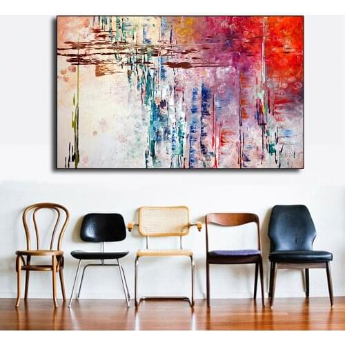 Abstract Color arts 5D DIY Diamond Painting cross stitch Diamond mosaic Full square round 3d Embroidery Rhinestone picture N588