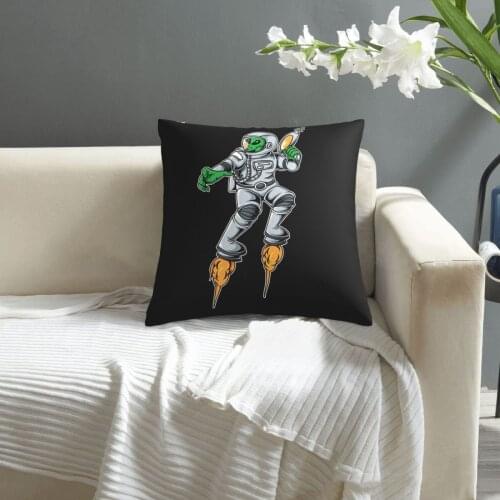 Alien In An Astronaut Suit With Laser Gun pillowcase printed cushion cover sofa waist pillow pillow cover