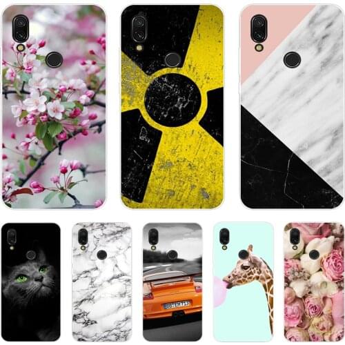 Funda For Xiaomi Redmi Note 7 Case RedmiNote 7 Black Silicone Soft Phone Case Redmi 7 7A Back Cover For Xiaomi Redmi 8A Case 8 A