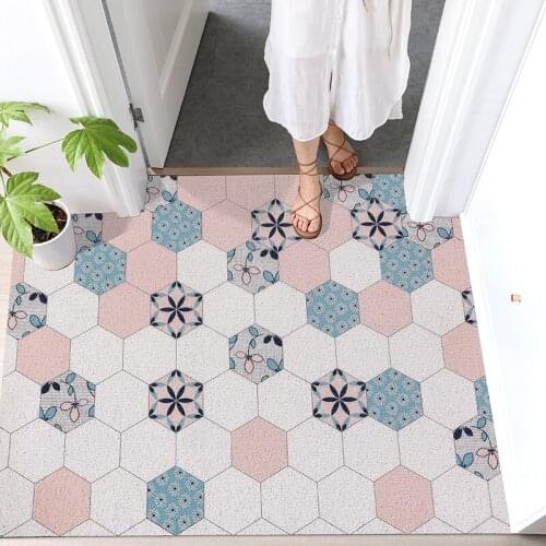 Russian Style Door Mat Carpet PVC Anti-slip Freely Cuttable Can Be Customized Mats Carpet Living Room Hallway Entrance Doormat