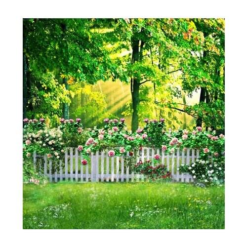 VinylBDS 200X300CM Photography Backdrops Photography Background Fotografia Beam Flowers Meadow