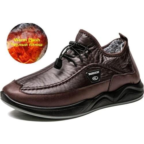 New Men Winter Sneakers Autumn Men Casual Shoes Plush Warm Men Boots Fashion Mens shoes Outdoor Walking Shoes Zapatos Hombre