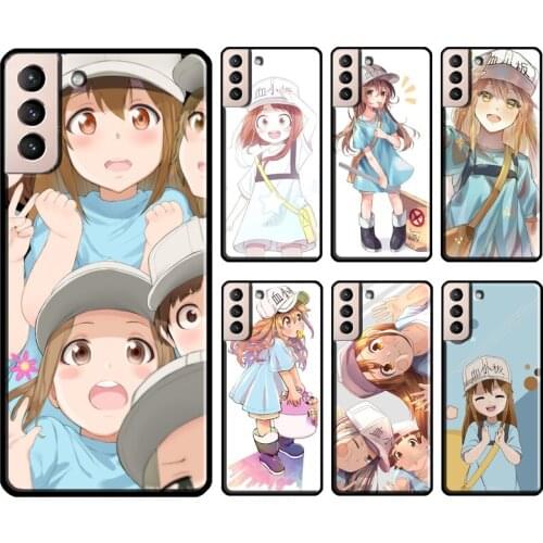 Platelet Cells at Work Soft Cover For Samsung Galaxy S10 S8 S9 S20 Plus Note 10 Note 20 Ultra S21 S20 FE Case