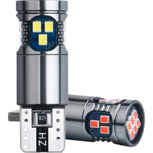 2PCS/Lot LED Light Bulb T10 18SMD 2016 Car Replacement for Map Dome License Plate Dashboard Side Marker Light Third Brake Light