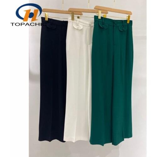 Женские брюки широкие TOPACHIC China At AliExpress