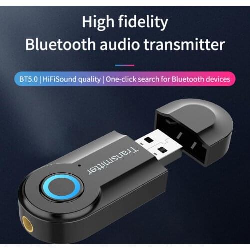 USB Bluetooth Transmitter Wireless Audio Adapter 5.0 TV Computer Bluetooth Transmitter