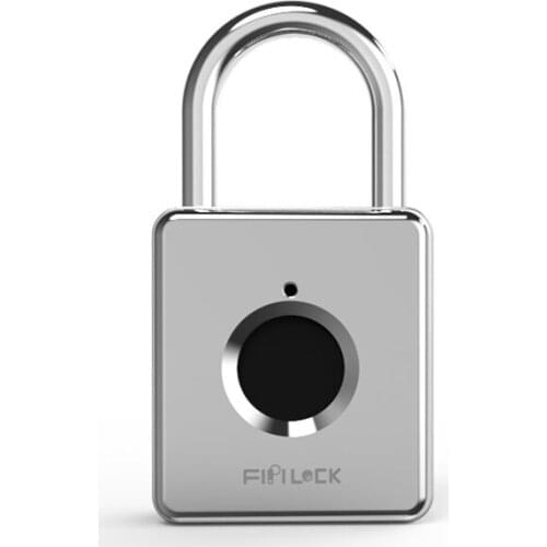 Foreign trade explosion smart padlock fingerprint padlock anti-theft warehouse student dormitory warehouse no password home