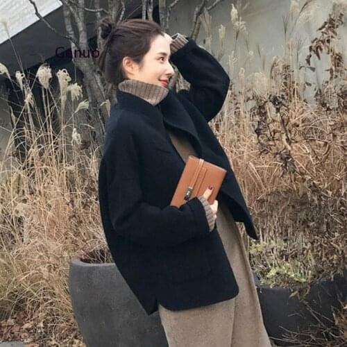Women New Winter Clothing Woolen Jacket Female Korean Version of The Short Woolen Coat