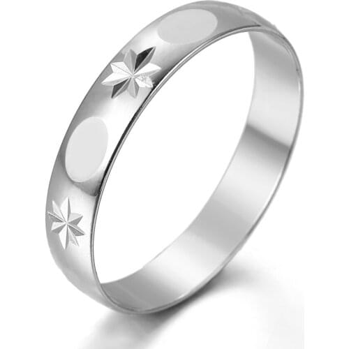 Women Ring Designed For Women Silver Plated Snowflake Ring Stylish Charm Couple Wedding Rings Give Girlfriend Gift Jewelry
