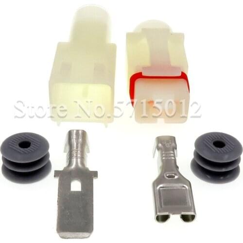 1 Hole Waterproof Automotive Connector Female Male For Cars Auto Cable Harness
