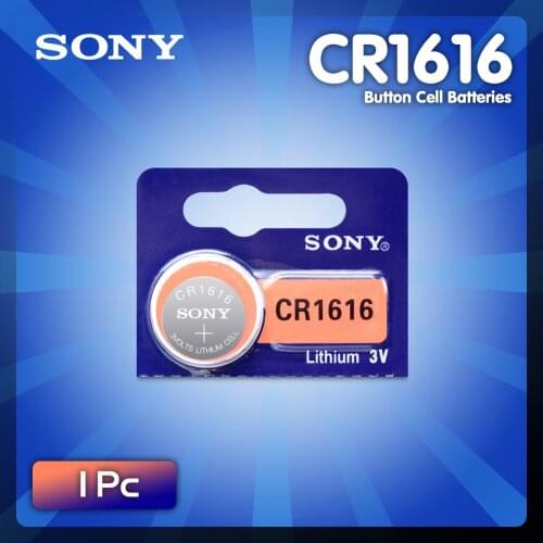 1PC For Sony Original CR1616 Button Cell Battery For Watch Car Remote Key cr 1616 ECR1616 GPCR1616 L28 3v Lithium Battery